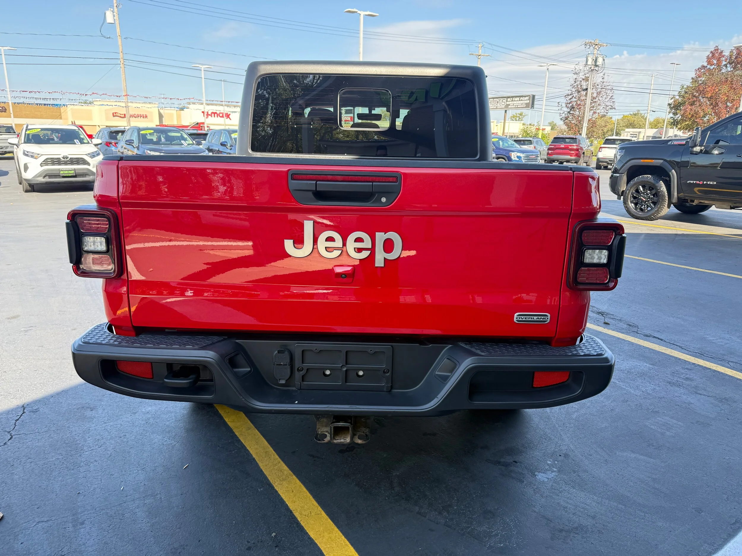 Used 2020 Firecracker Red Clearcoat Jeep Overland image 5
