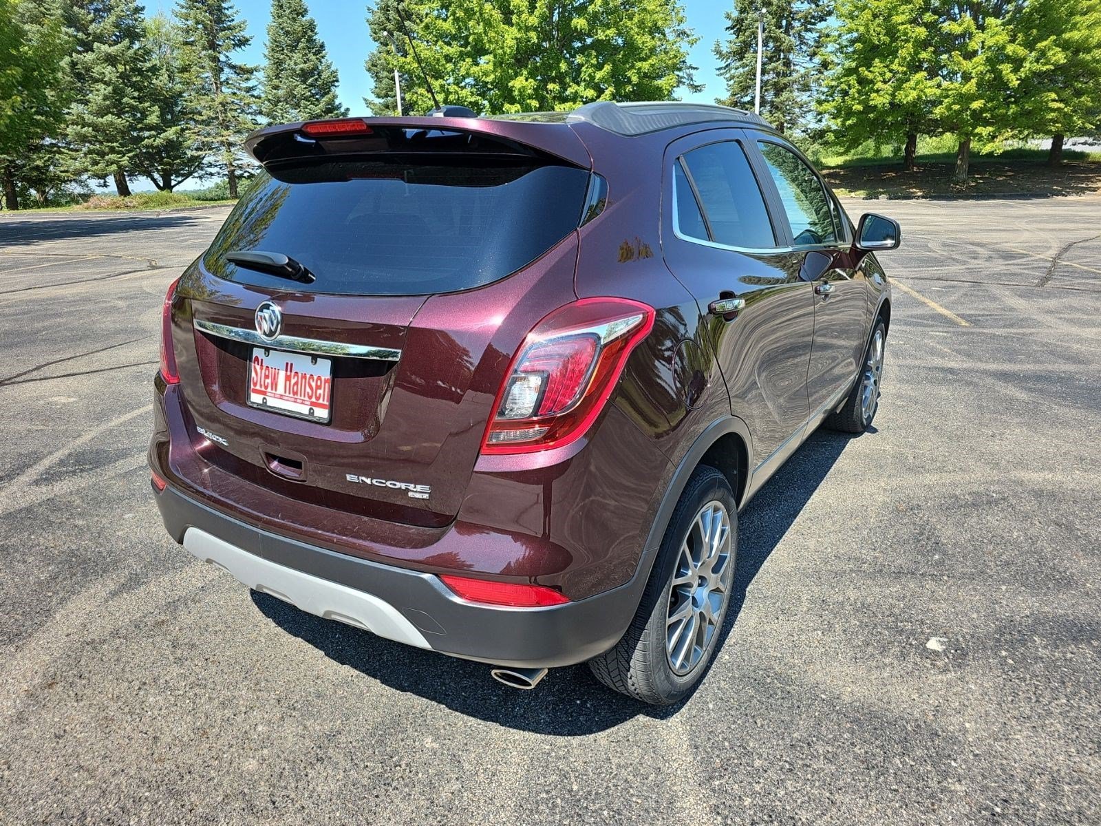 Used 2017 Black Cherry Metallic Buick Sport Touring image 5