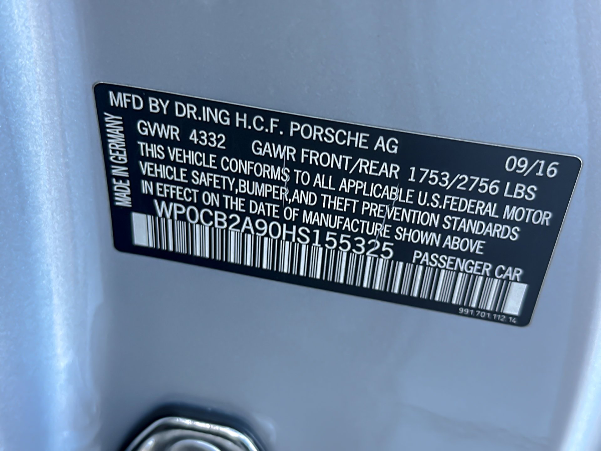 Certified Used 2017 Silver Porsche Carrera S Cabriolet image 37