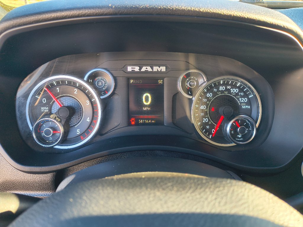 Used 2024 Bright White Clearcoat Ram Big Horn 6.7L Cummins 4X4 DRW Crew Cab image 21