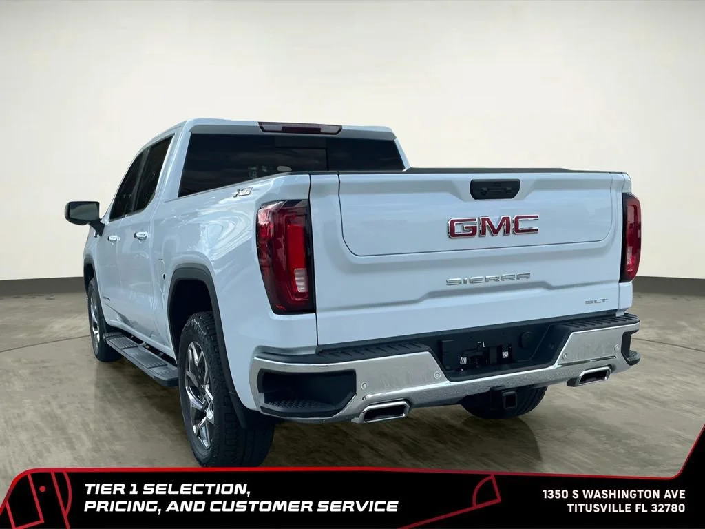New 2026 Glacier White Tricoat GMC SLT image 6