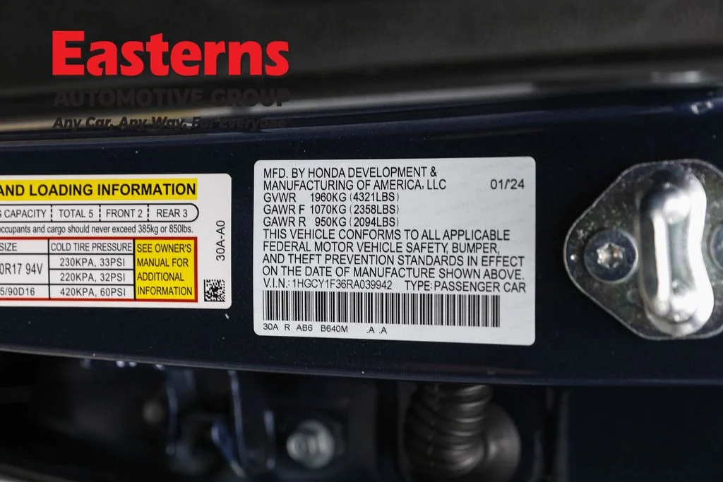 Used 2024 Blue Honda EX image 34