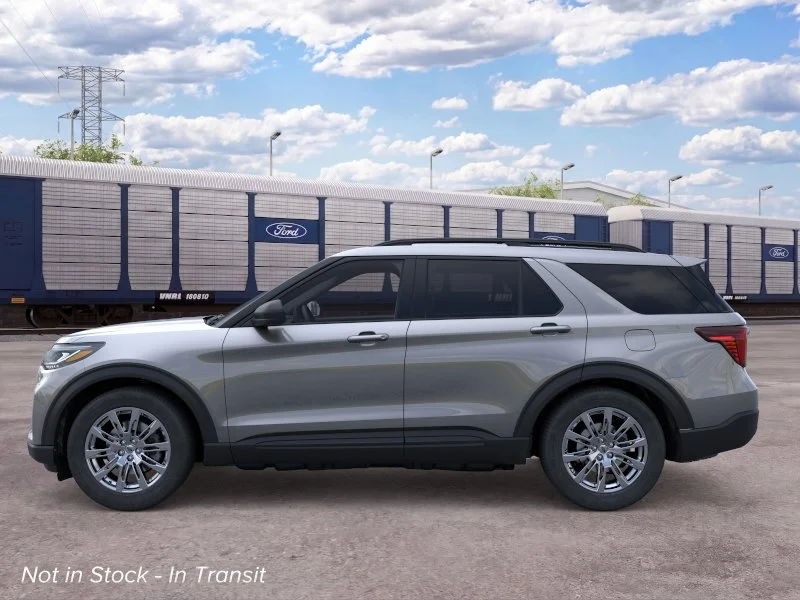 New 2026 Carbonized Gray Metallic Ford Active image 3