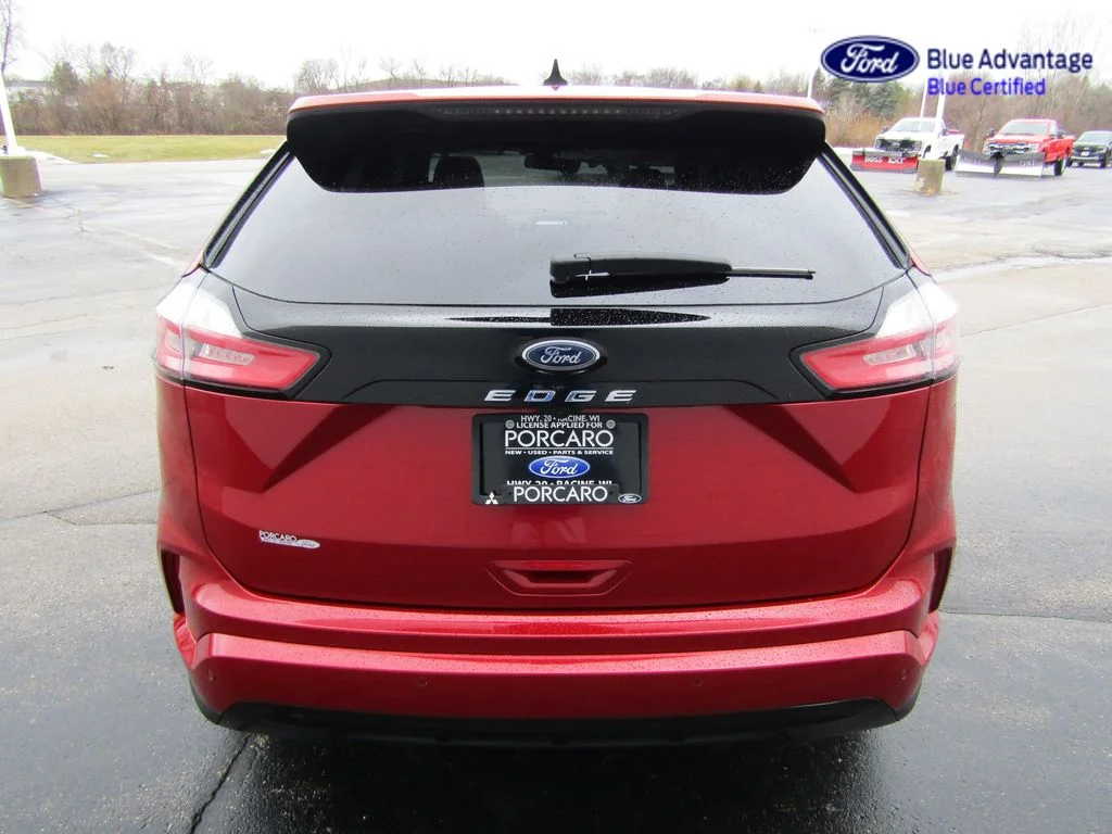Certified Used 2024 Rapid Red Metallic Tinted Clearcoat Ford ST Line image 7
