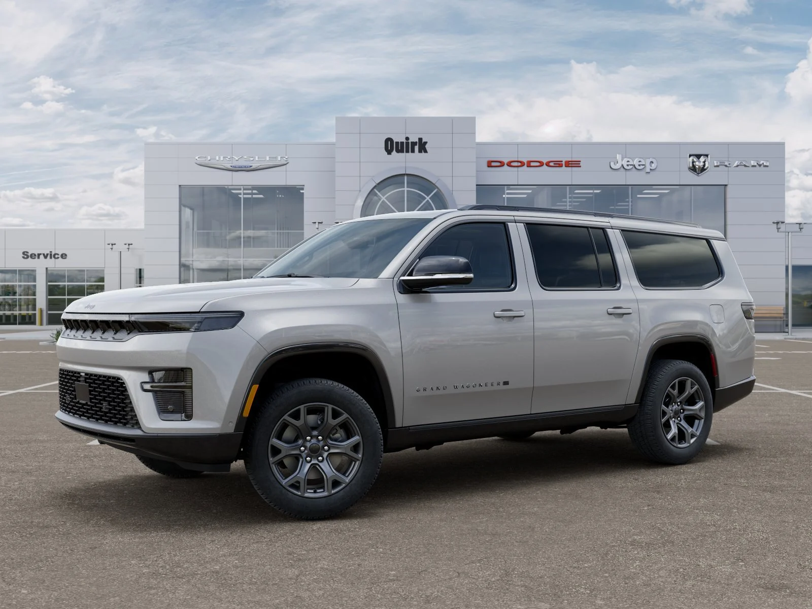 New 2026 Silver-Zynith Exterior Paint Jeep Limited Altitude image 2