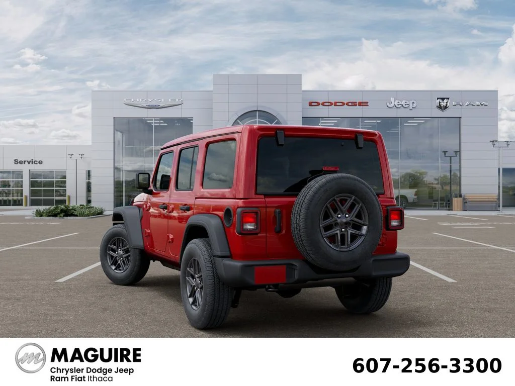 New 2026 Red Jeep Sport S image 3