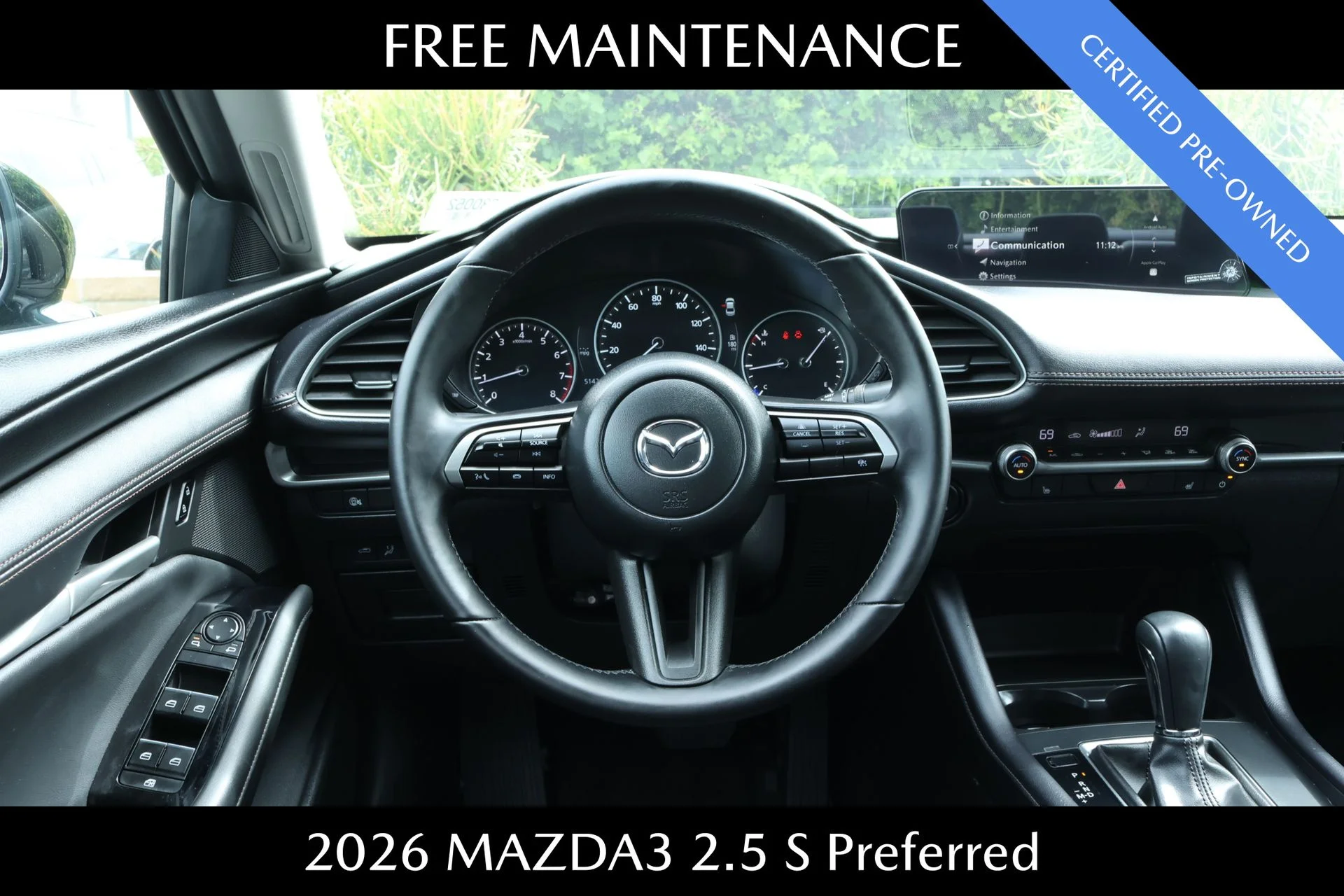 Certified Used 2026 Black Mazda 2.5 S Preferred image 8