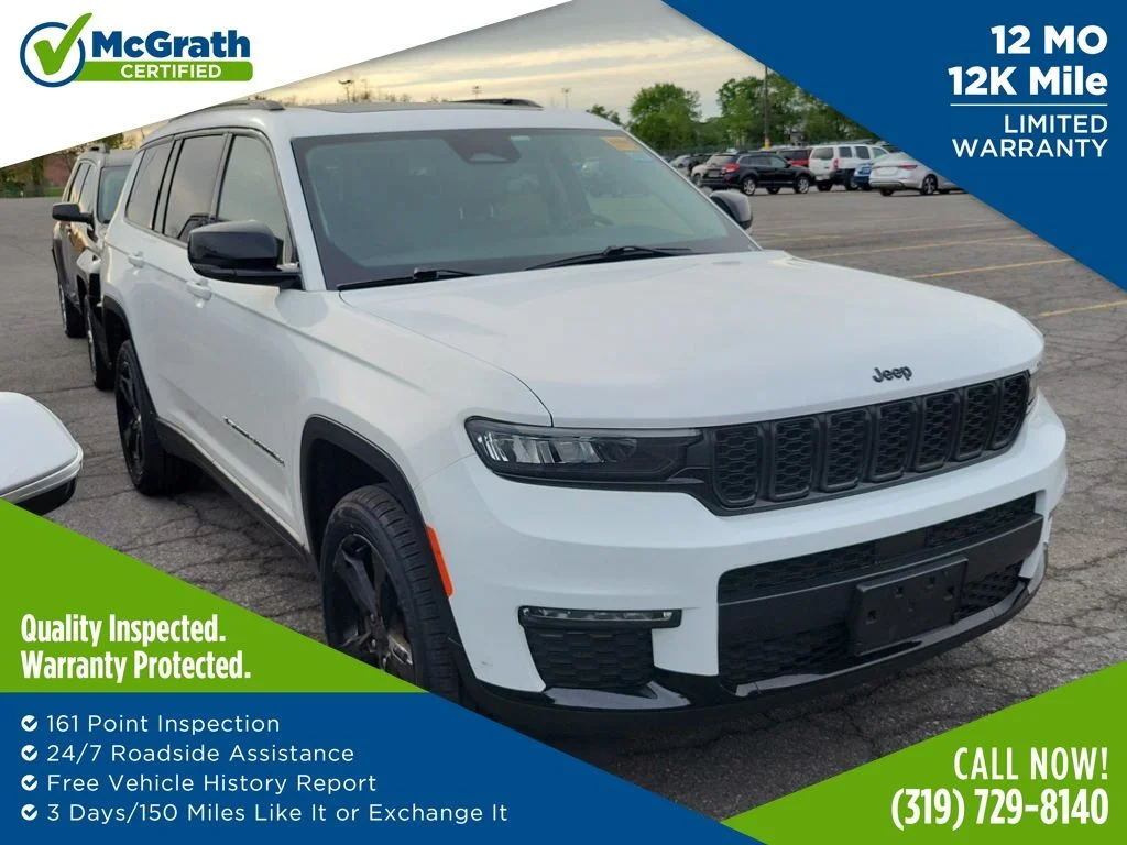 Used 2023 White Jeep Limited image 1