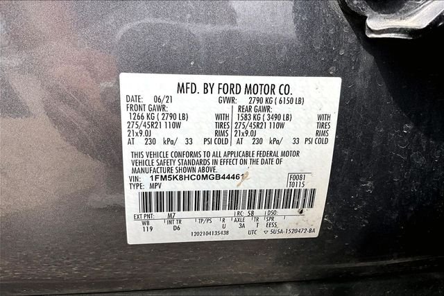 Used 2021 Gray Ford Platinum image 31