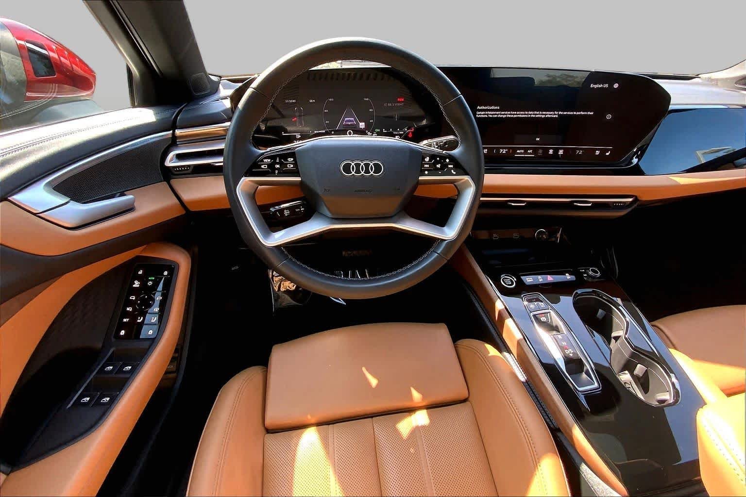 Used 2025 Grenadine Red Metallic Audi Premium Plus image 6