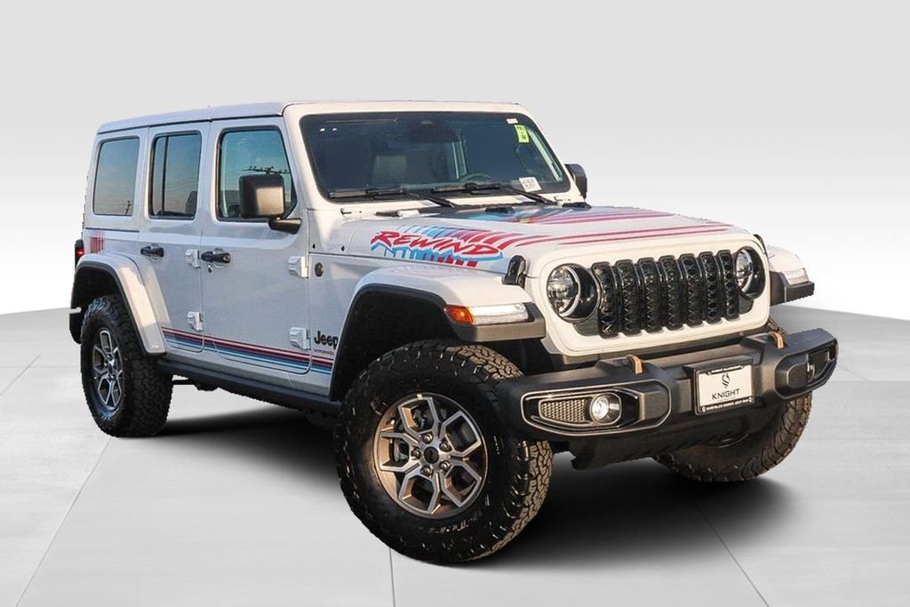 New 2026 Bright White Clearcoat Jeep Rewind image 2