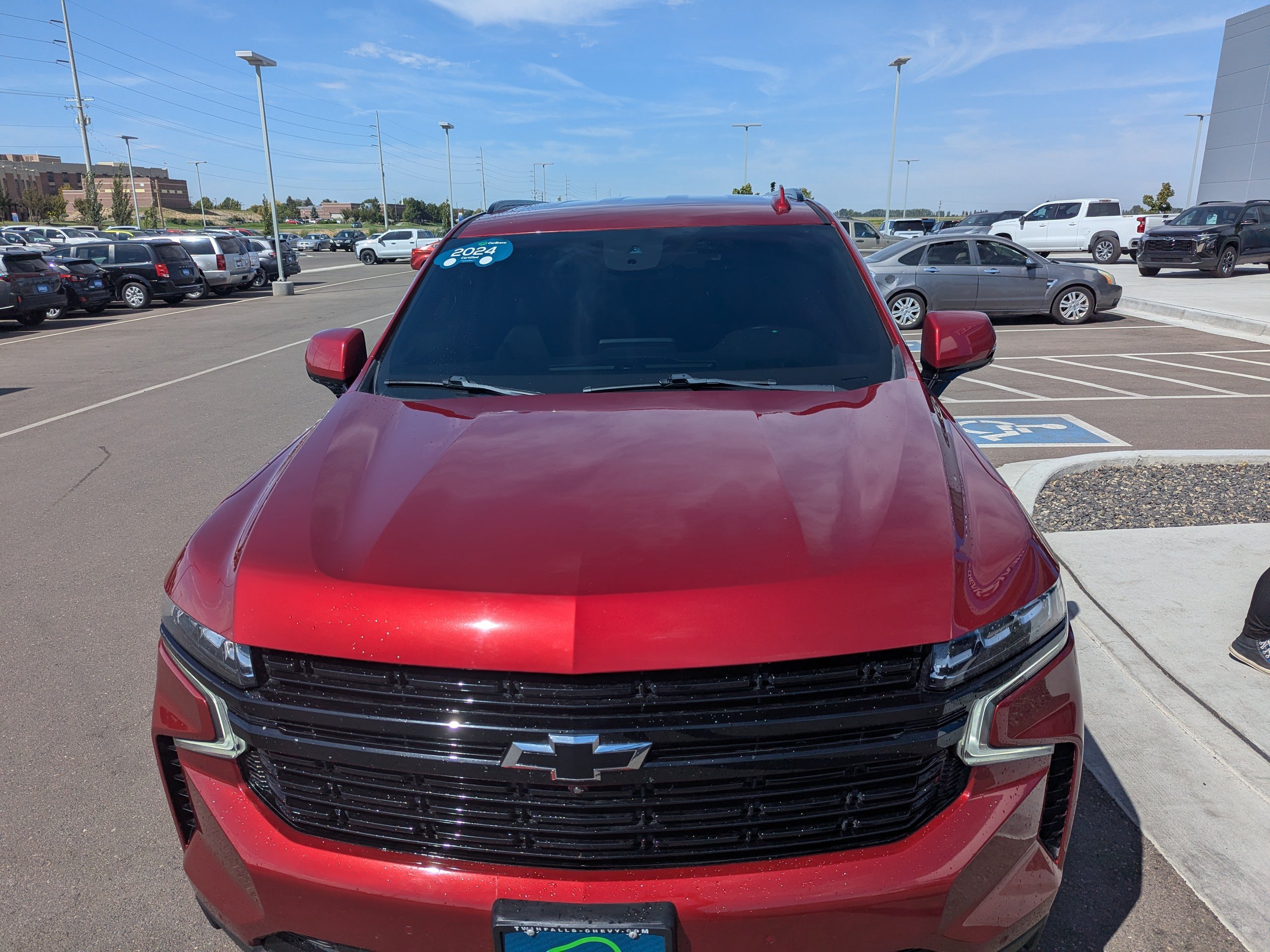 Used 2024 Radiant Red Tintcoat Chevrolet RST image 6