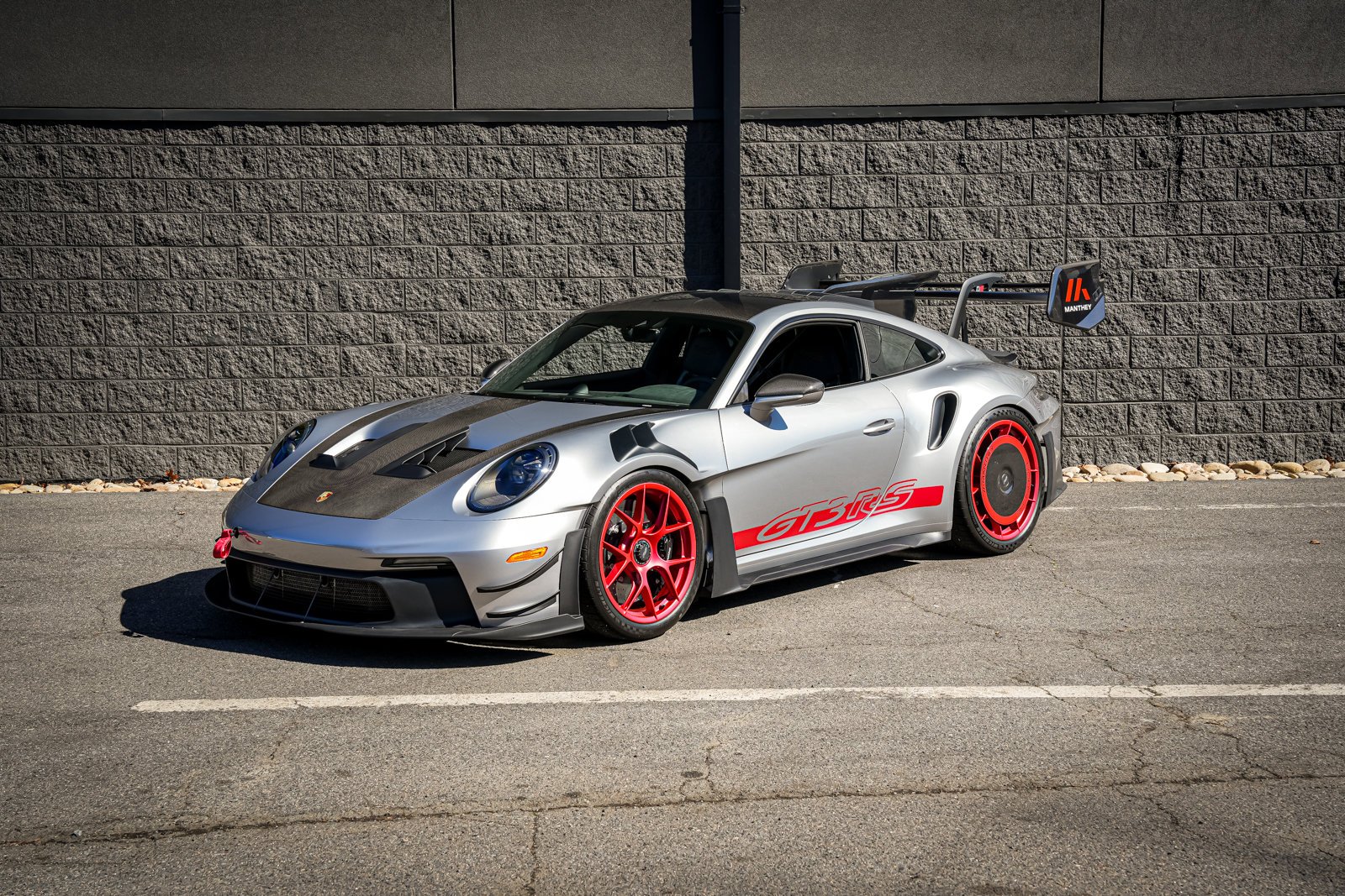 Used 2025 GT Silver Metallic Porsche GT3 RS Manthey image 2