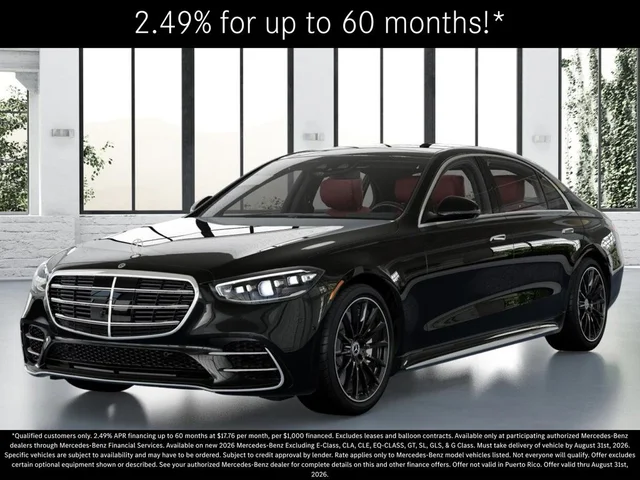 2026 Mercedes-Benz S-Class S 580