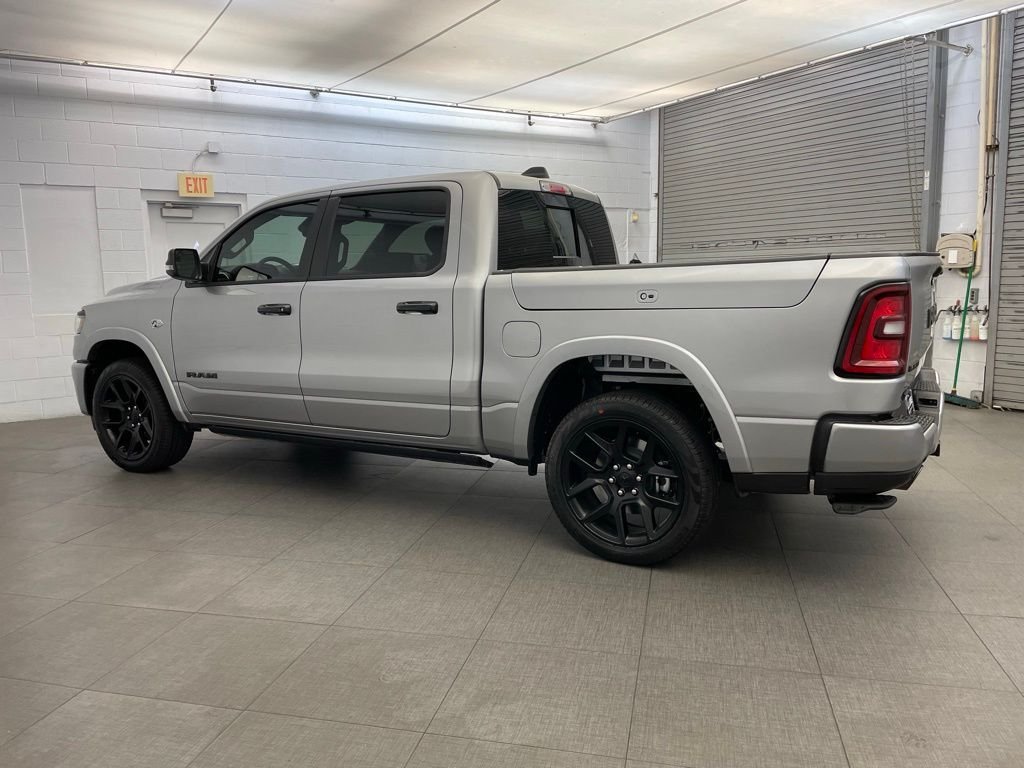 New 2026 Billet Silver Metallic Clear-Coat Exterior Paint RAM Laramie image 12