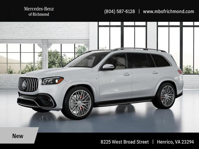 New 2026 MANUFAKTUR Moonlight White Metallic Mercedes-Benz AMG® GLS 63 4MATIC+ SUV image 80