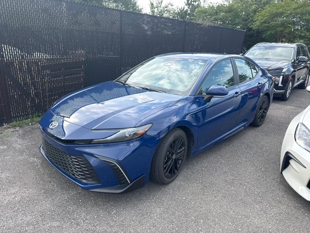 Used 2025 Blue Toyota SE image 1