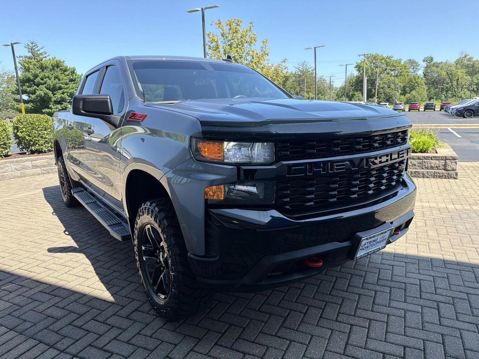 Used 2021 Satin Steel Metallic Chevrolet Custom Trail Boss image 7