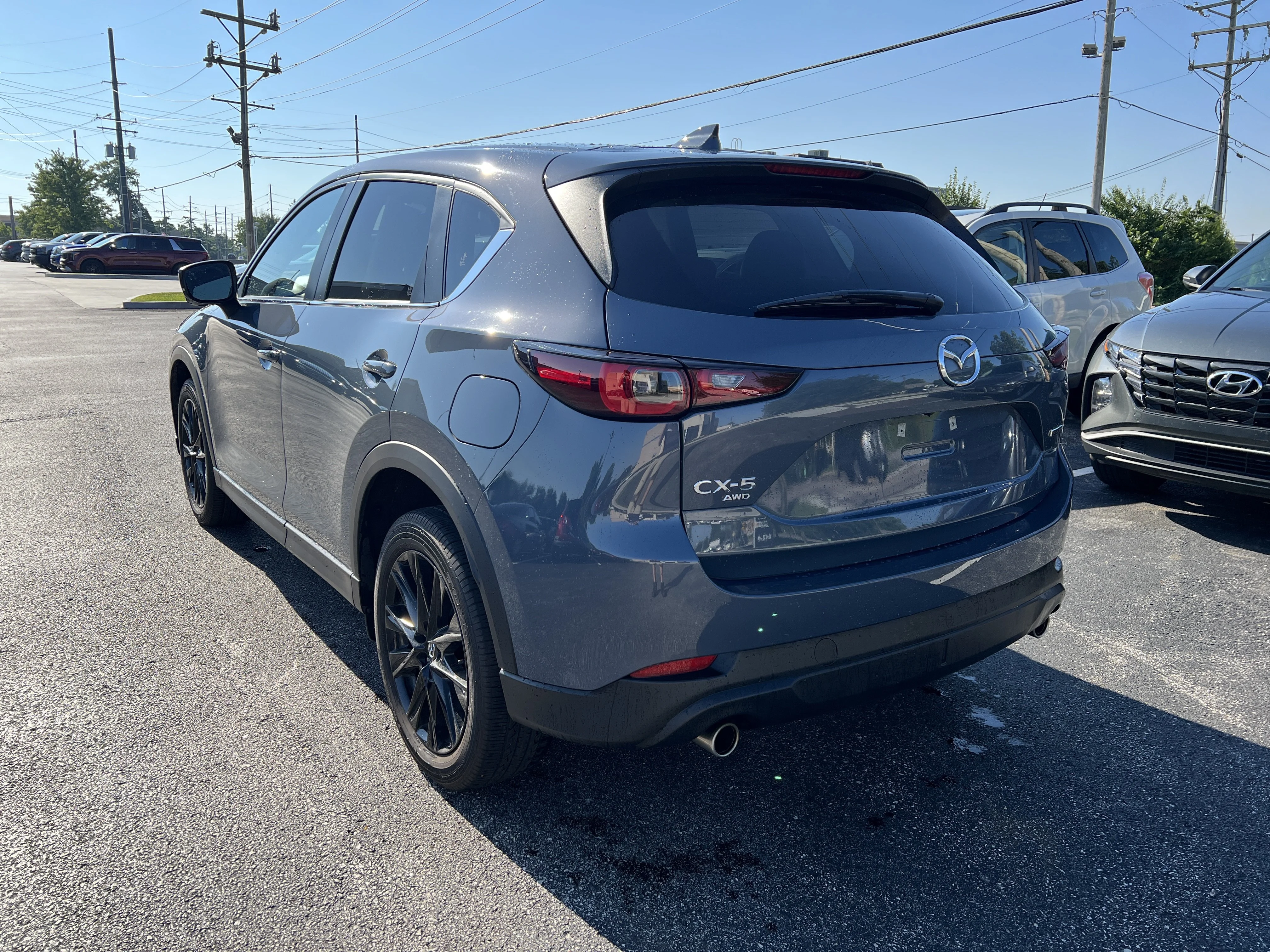Used 2023 Polymetal Gray Mazda 2.5 S Carbon Edition image 5