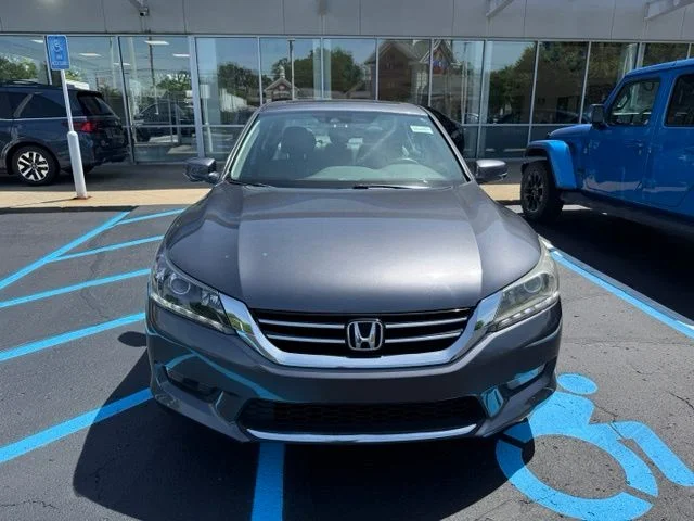 Used 2015 Honda Accord EX-L V-6 with VIN 1HGCR3F85FA002199 for sale in Plymouth, MI