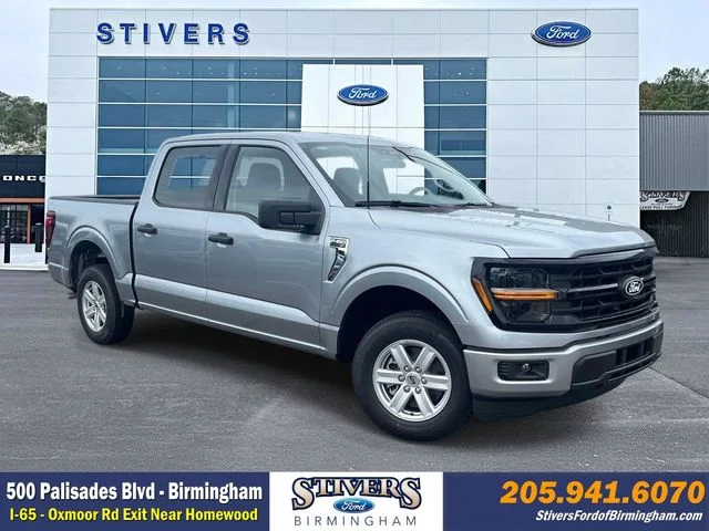 New 2026 Iconic Silver Metallic Ford XLT image 1