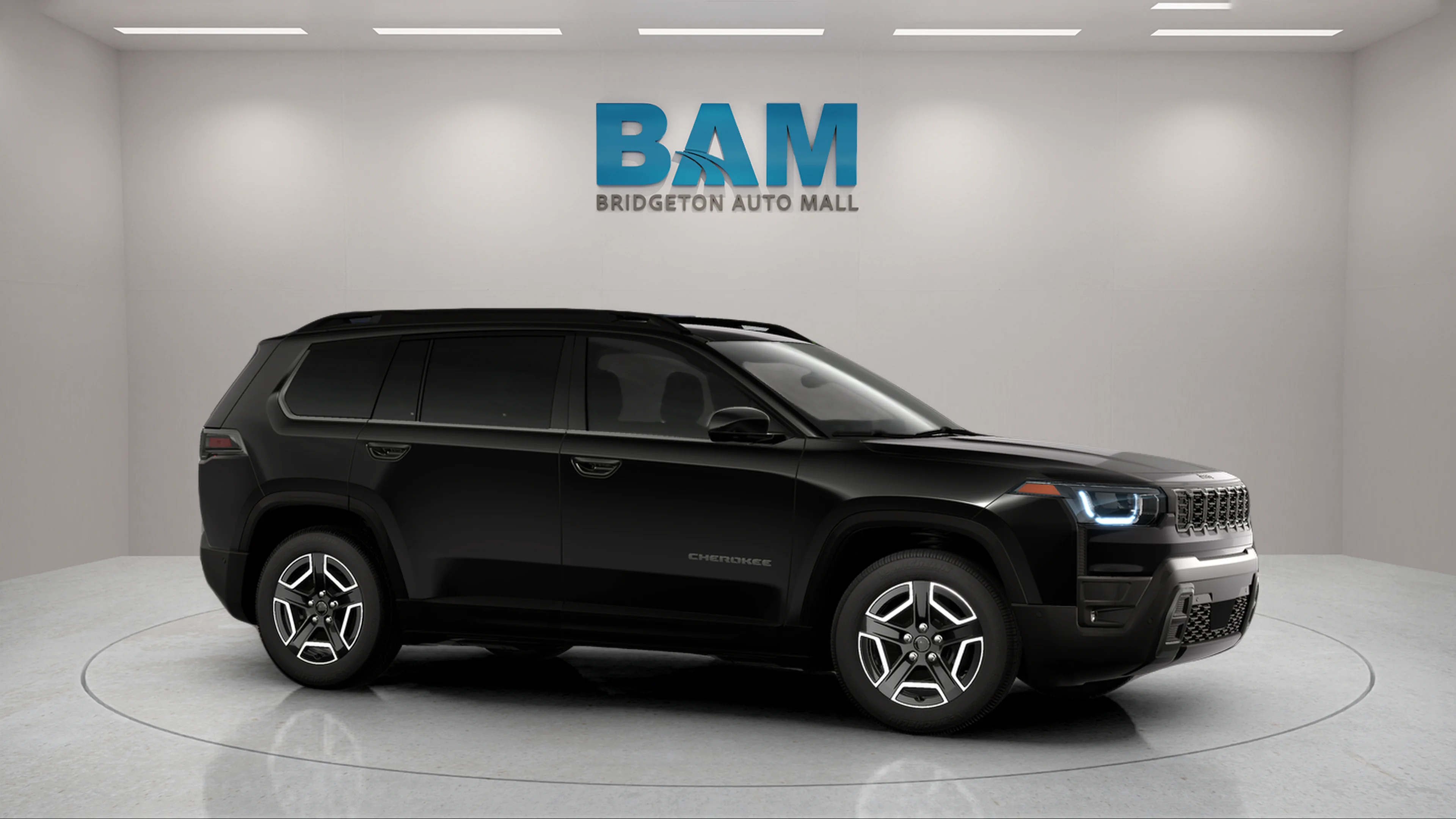 New 2026 Diamond Black Crystal Pearl-Coat Exterior Paint Jeep Laredo image 2