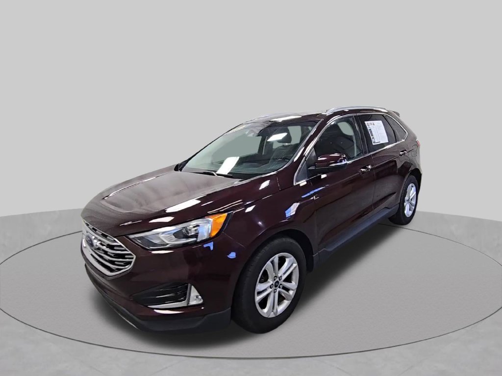 Used 2020 Burgundy Velvet Metallic Tinted Clearcoat Ford SEL image 5