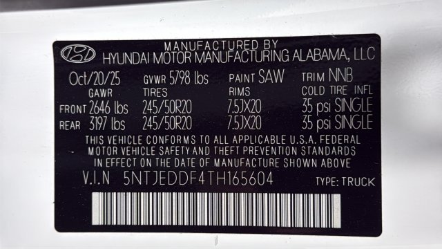 Used 2026 Atlas White Hyundai Limited image 28