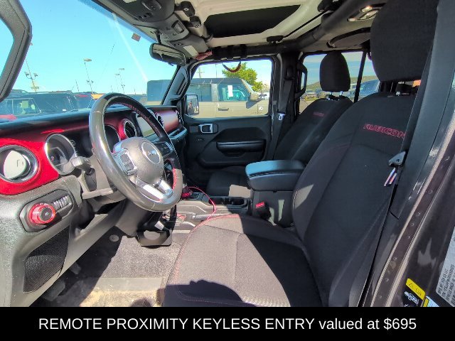 Used 2021 Gray Jeep Unlimited Rubicon image 13