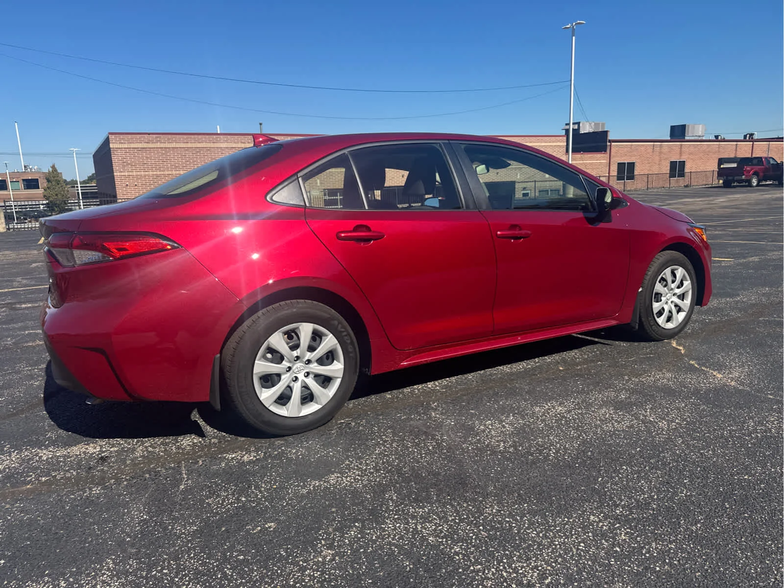 Used 2024 Ruby Flare Pearl Toyota LE image 15