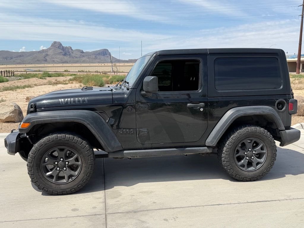 Certified Used 2022 Black Jeep Willys image 5