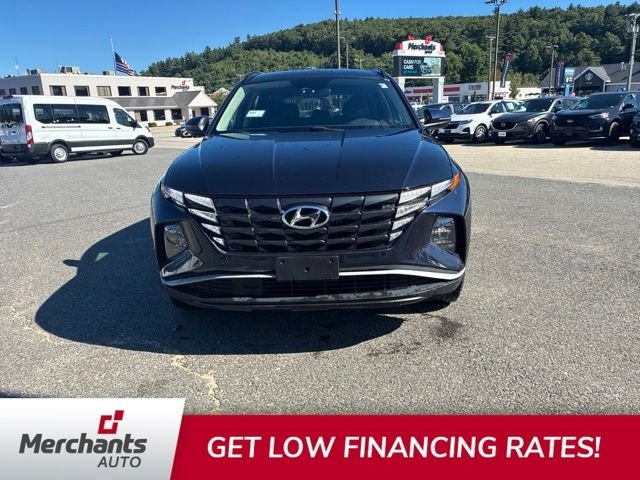 Used 2022 Blue Hyundai Blue image 2
