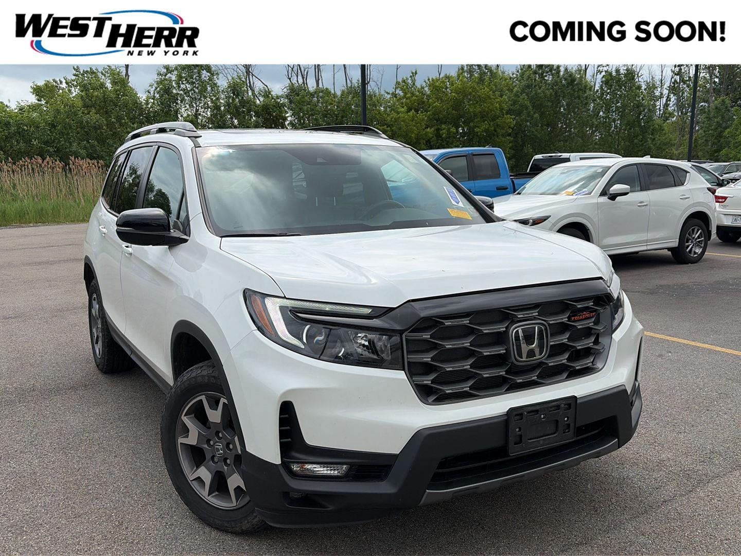 Used 2023 Platinum White Pearl Honda AWD TrailSport image 1