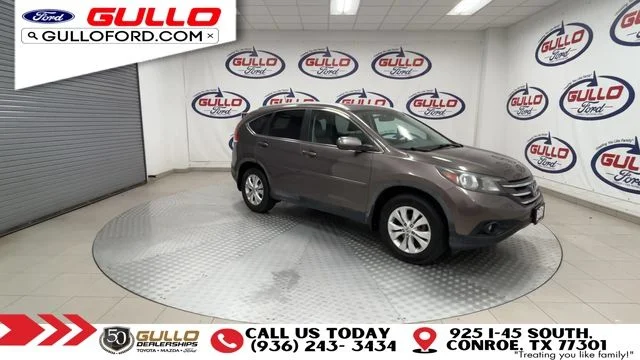 Used 2013 Honda CR-V EX-L with VIN 5J6RM4H79DL079803 for sale in Conroe, TX