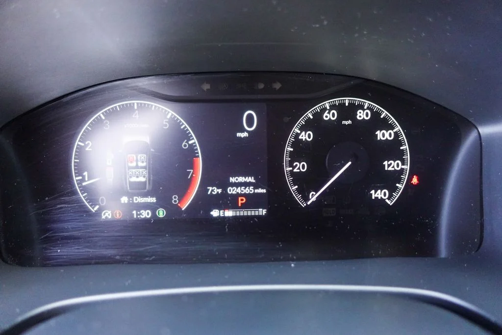 Used 2025 Meteorite Gray Metallic Honda EX image 15