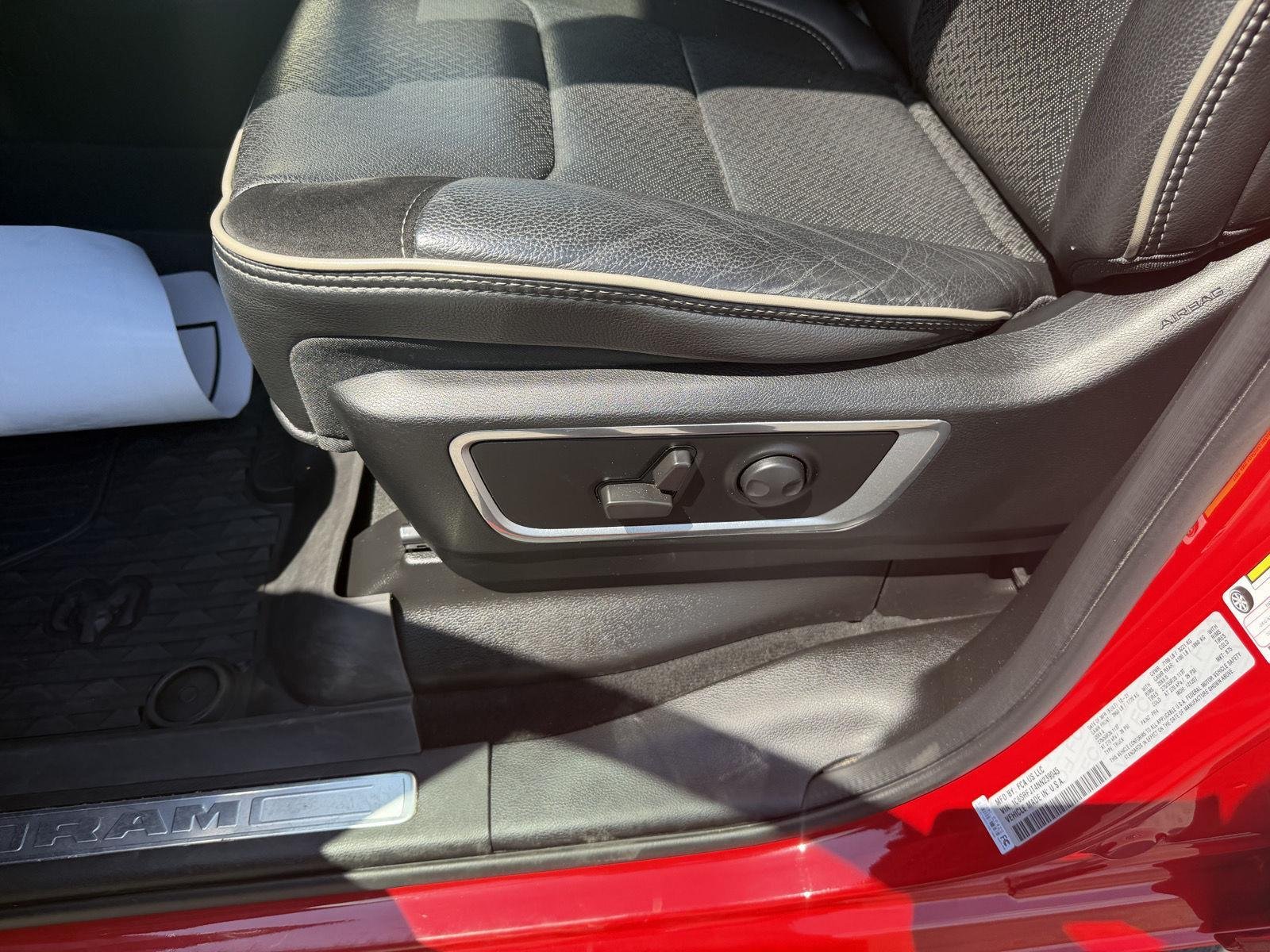 Used 2022 Flame Red Clearcoat Ram Laramie image 13