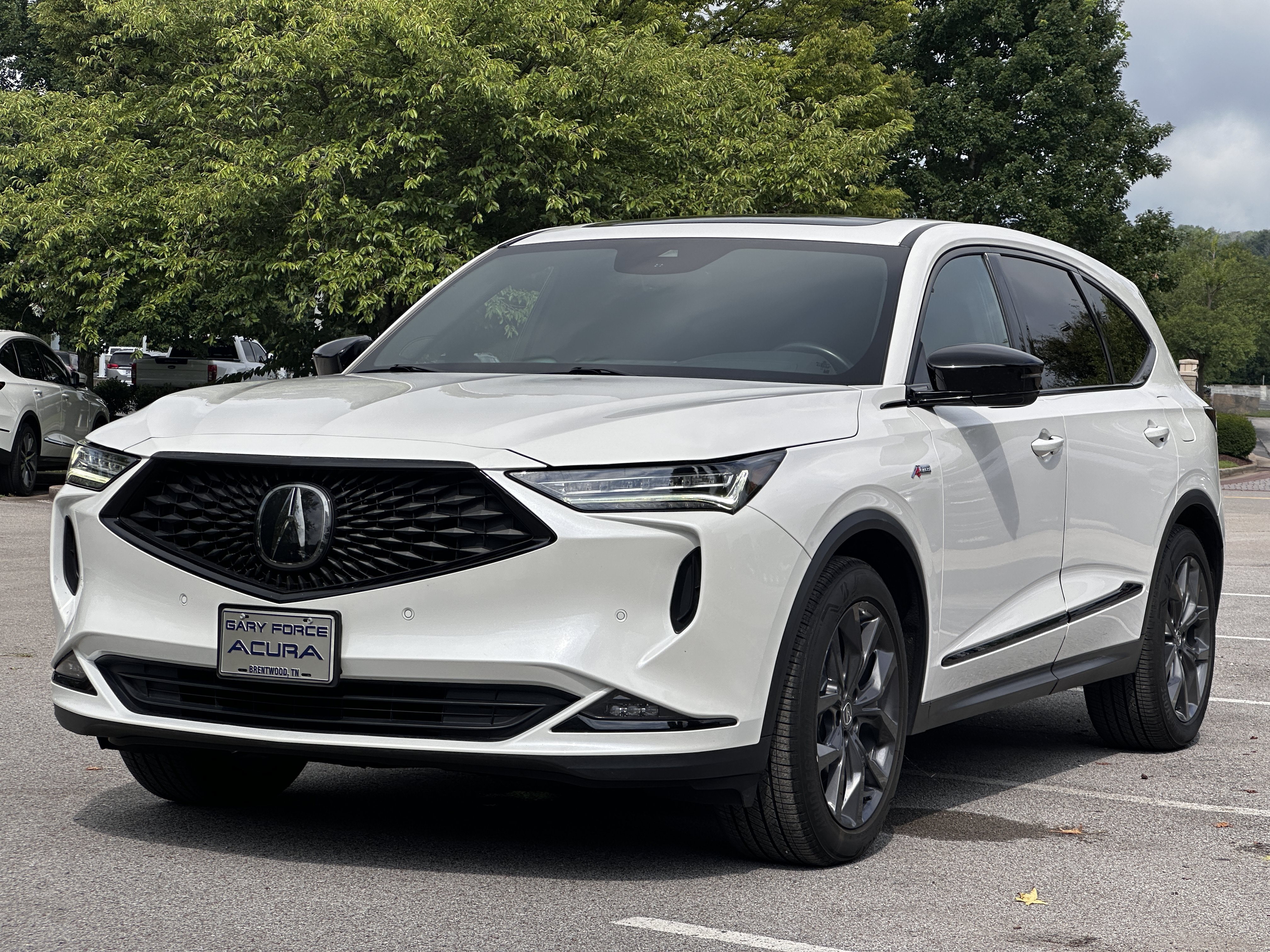 Used 2023 Platinum White Pearl Acura SH-AWD with A-Spec Package image 45