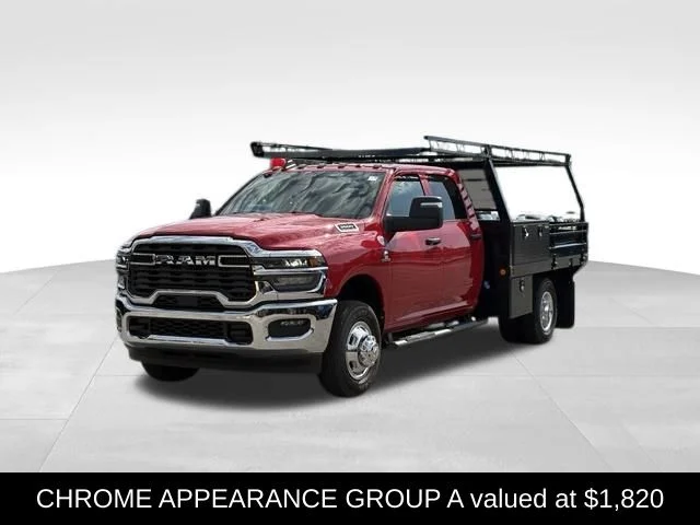 New 2026 Flame Red Clear-Coat Exterior Paint RAM Tradesman image 5