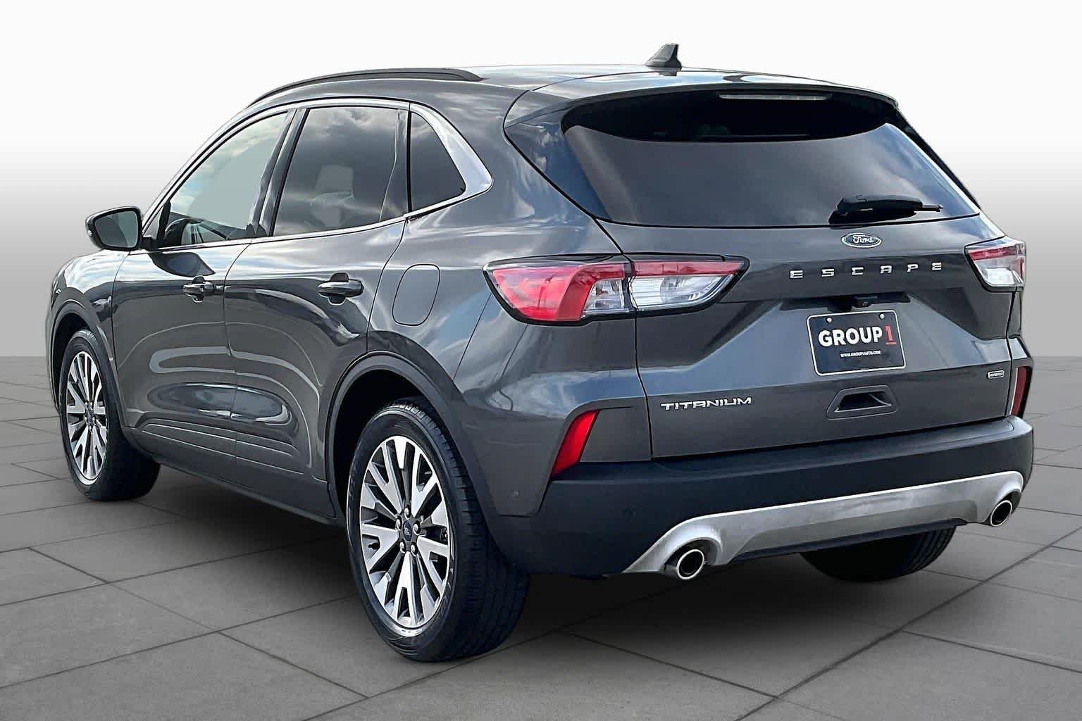 Used 2020 Magnetic Metallic Ford Titanium Hybrid image 11