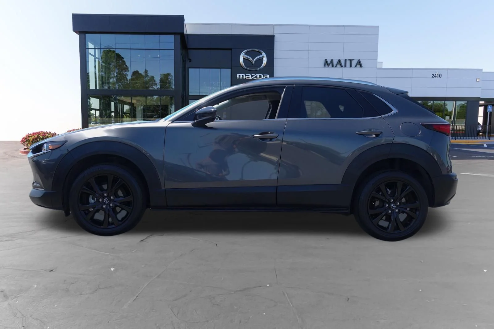 Certified Used 2023 Machine Gray Metallic Mazda 2.5 Turbo Premium Package image 8