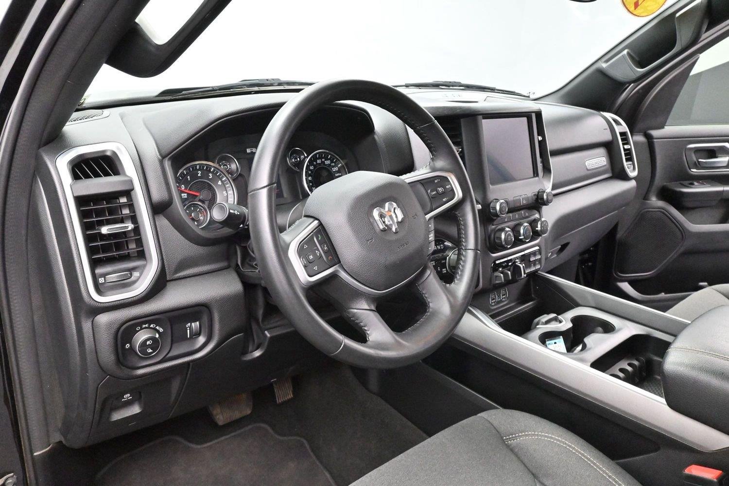Used 2023 Diamond Black Crystal Pearlcoat Ram Big Horn image 14