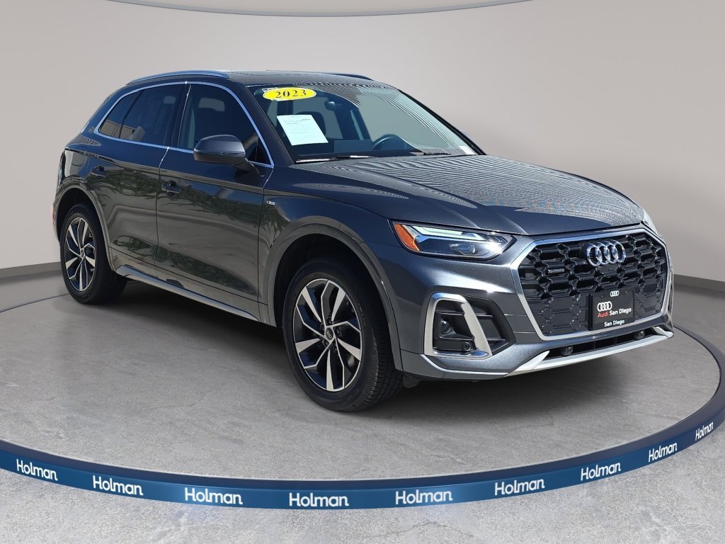 Used 2023 Gray Audi 45 S line Premium image 4