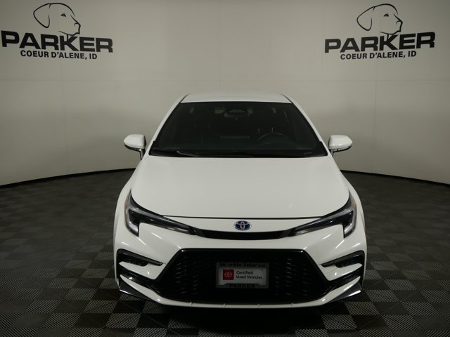 Certified Used 2024 Ice Cap Toyota Hybrid SE image 3