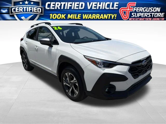 Certified Used 2026 White Subaru Premium image 1