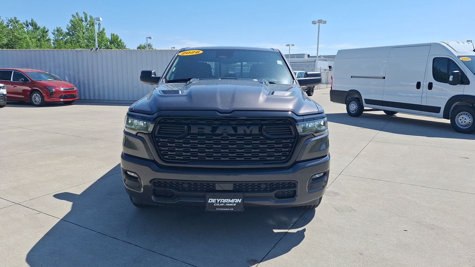 New 2026 Granite Crystal Metallic Clear-Coat Exterior Paint RAM Big Horn/Lone Star image 8