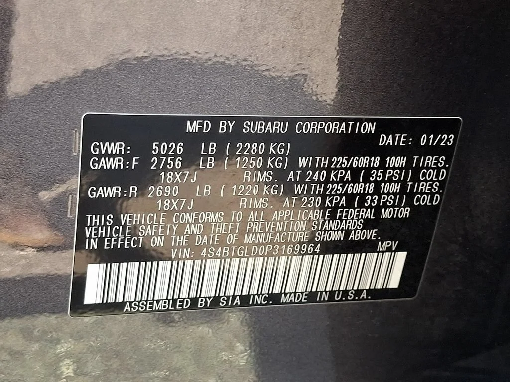 Used 2023  Subaru Onyx Edition XT image 28