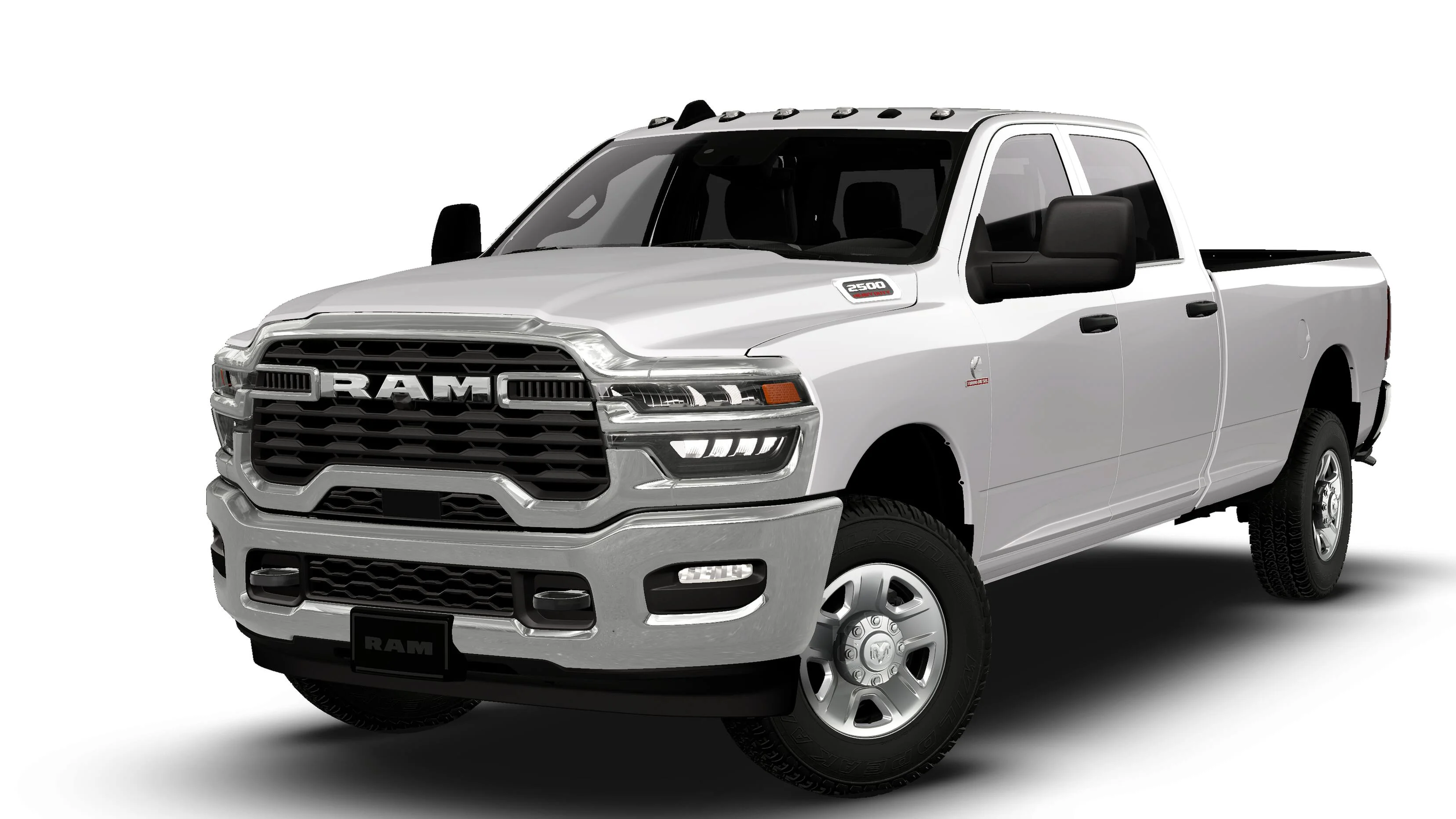 New 2026 Bright White Clear-Coat Exterior Paint RAM Tradesman image 1