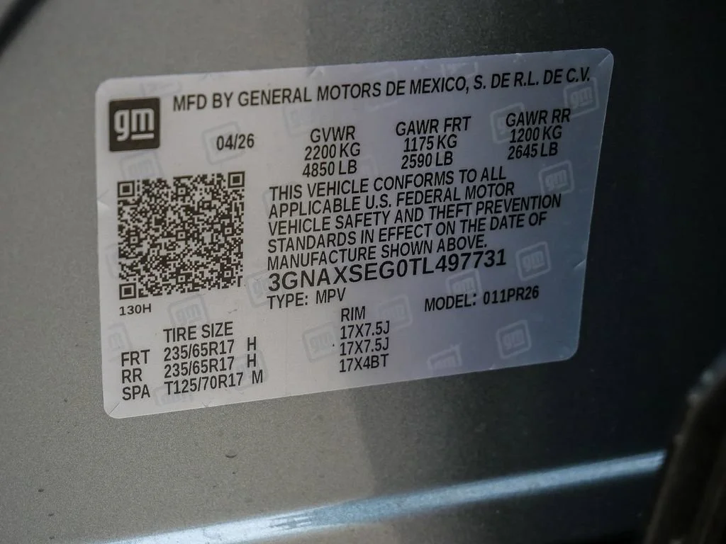 New 2026 Sterling Gray Metallic Chevrolet ACTIV image 40