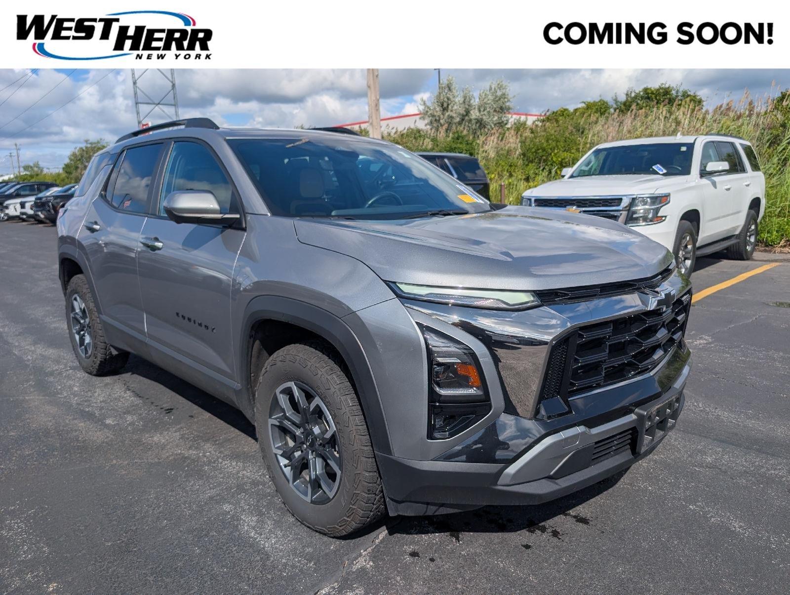 Used 2025 Sterling Gray Metallic Chevrolet AWD ACTIV image 1