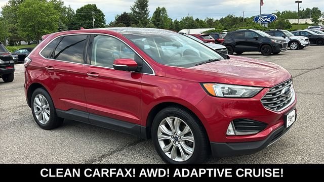 Used 2020 Rapid Red Metallic Tinted Clearcoat Ford Titanium image 27